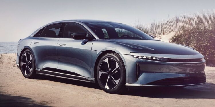 Lucid Air Pure: Number 9 from Top 10 electric cars in 2023