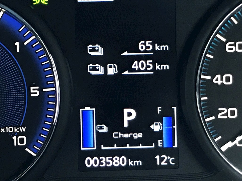 Plug-in Hybrid Electric Vehicles Gauge