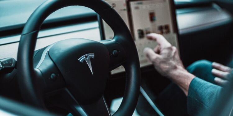 Tesla cars interior design