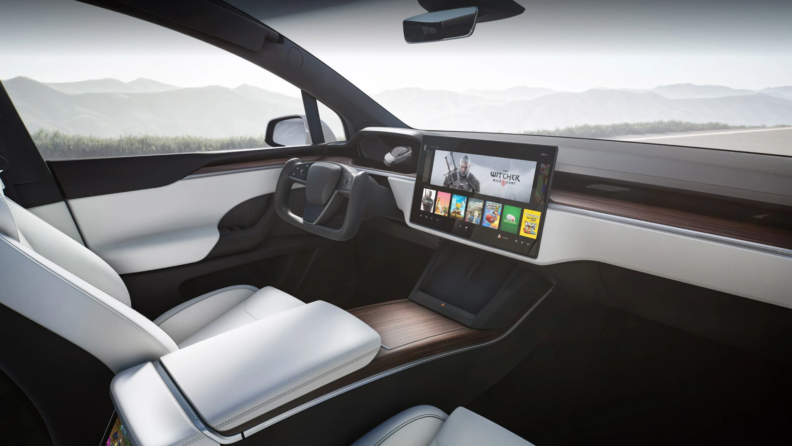 Tesla Model X Interior design